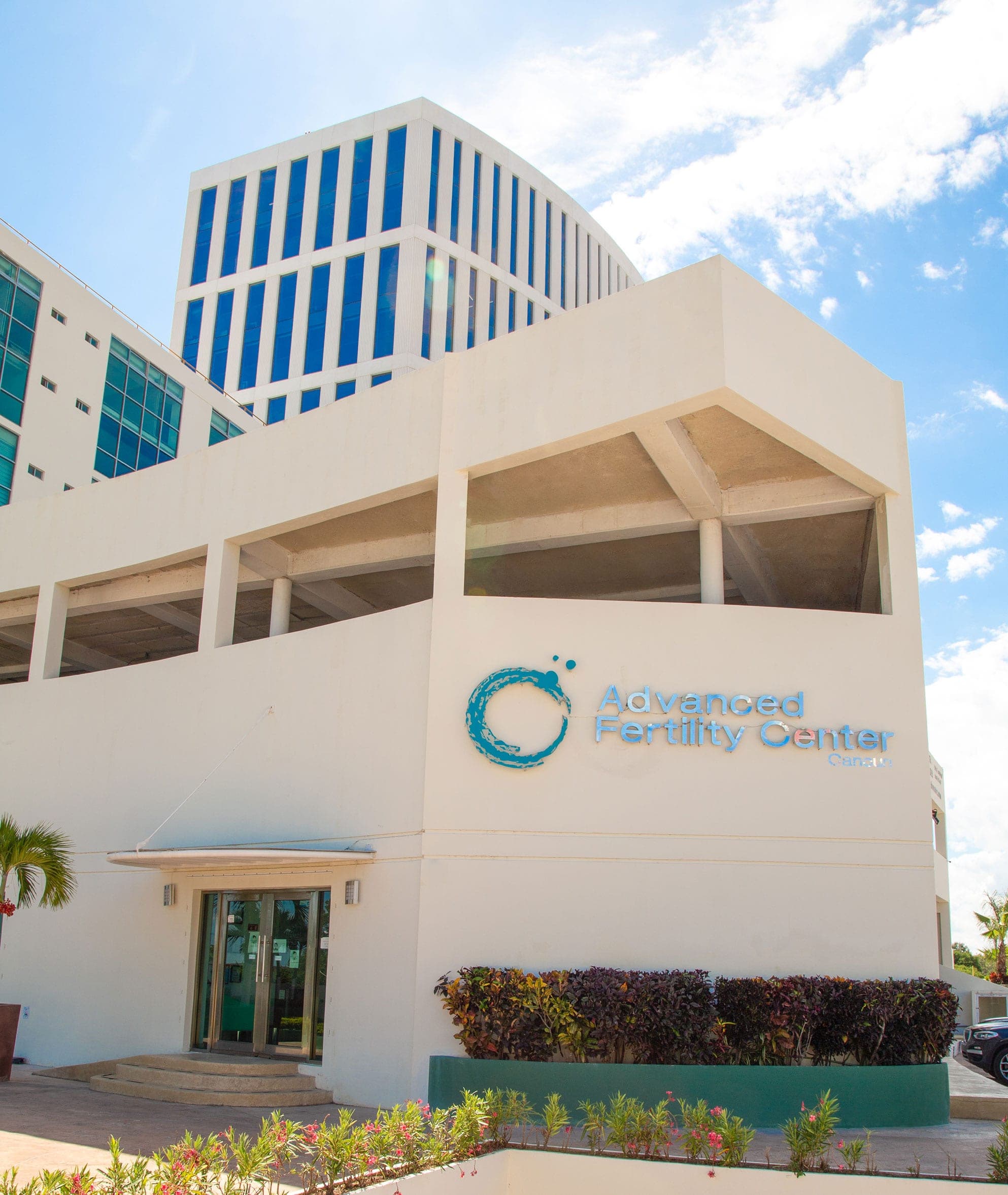 Edificio Advanced Fertility Center Cancún