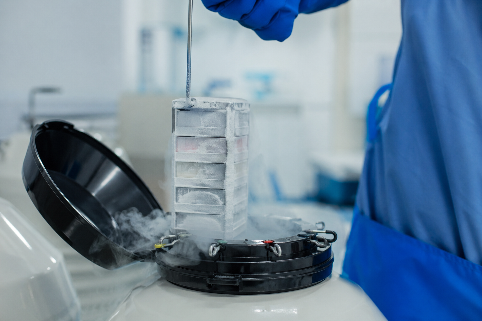 Cryopreservation Stages